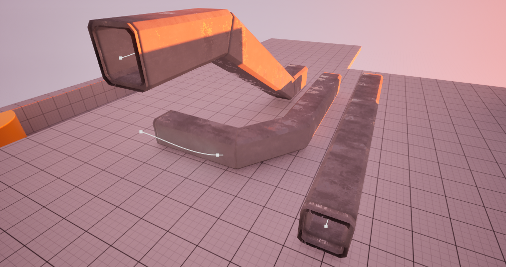 stretched spline